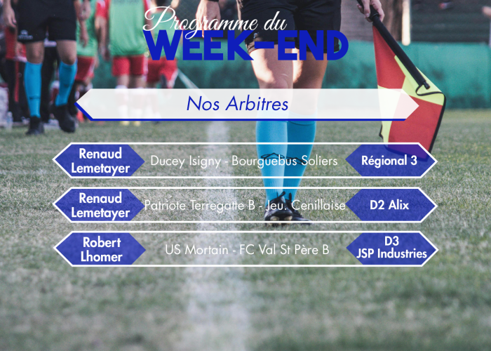 Programme arbitres