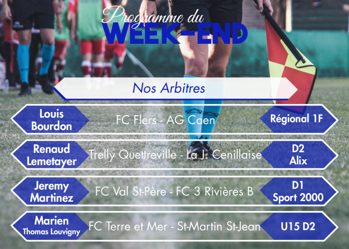 Programme arbitres